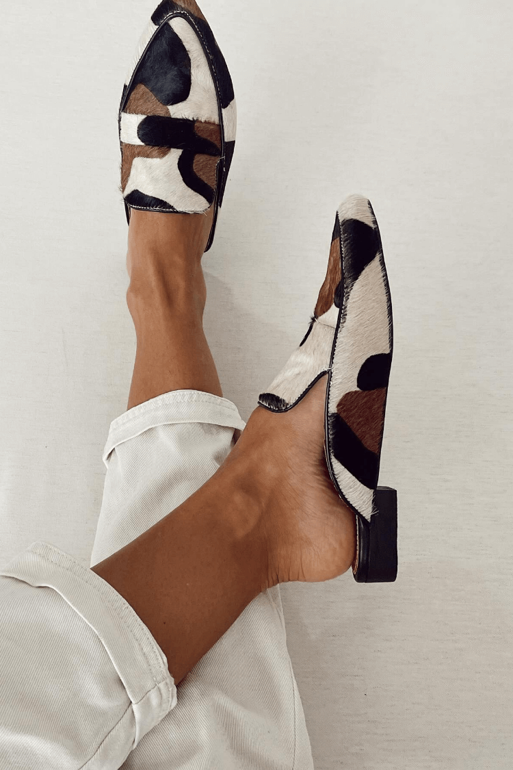 Rory | Mocasines chic en cuero de vaca