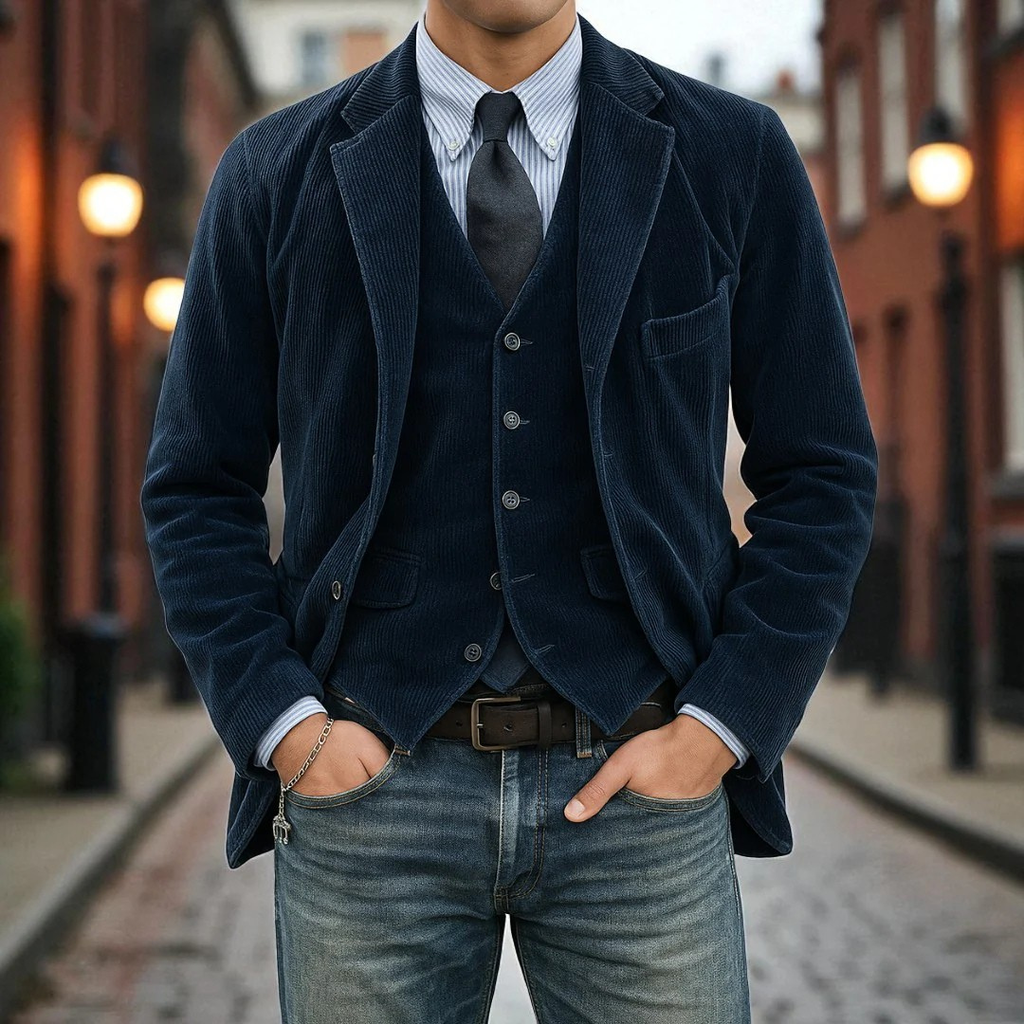 TOMAS | Conjunto De  2 Piezas: Chaqueta Y Chaleco