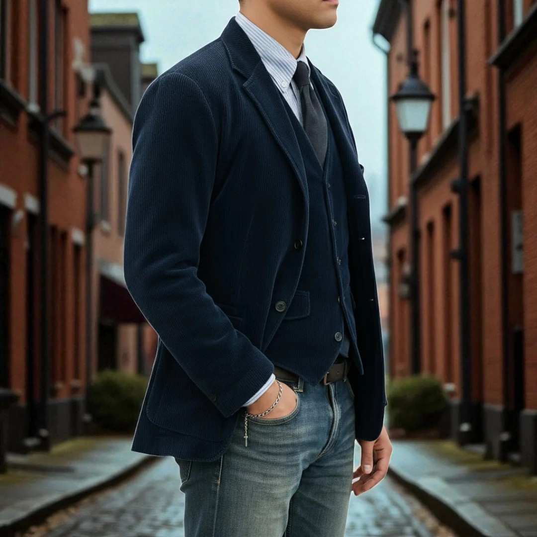 TOMAS | Conjunto De  2 Piezas: Chaqueta Y Chaleco