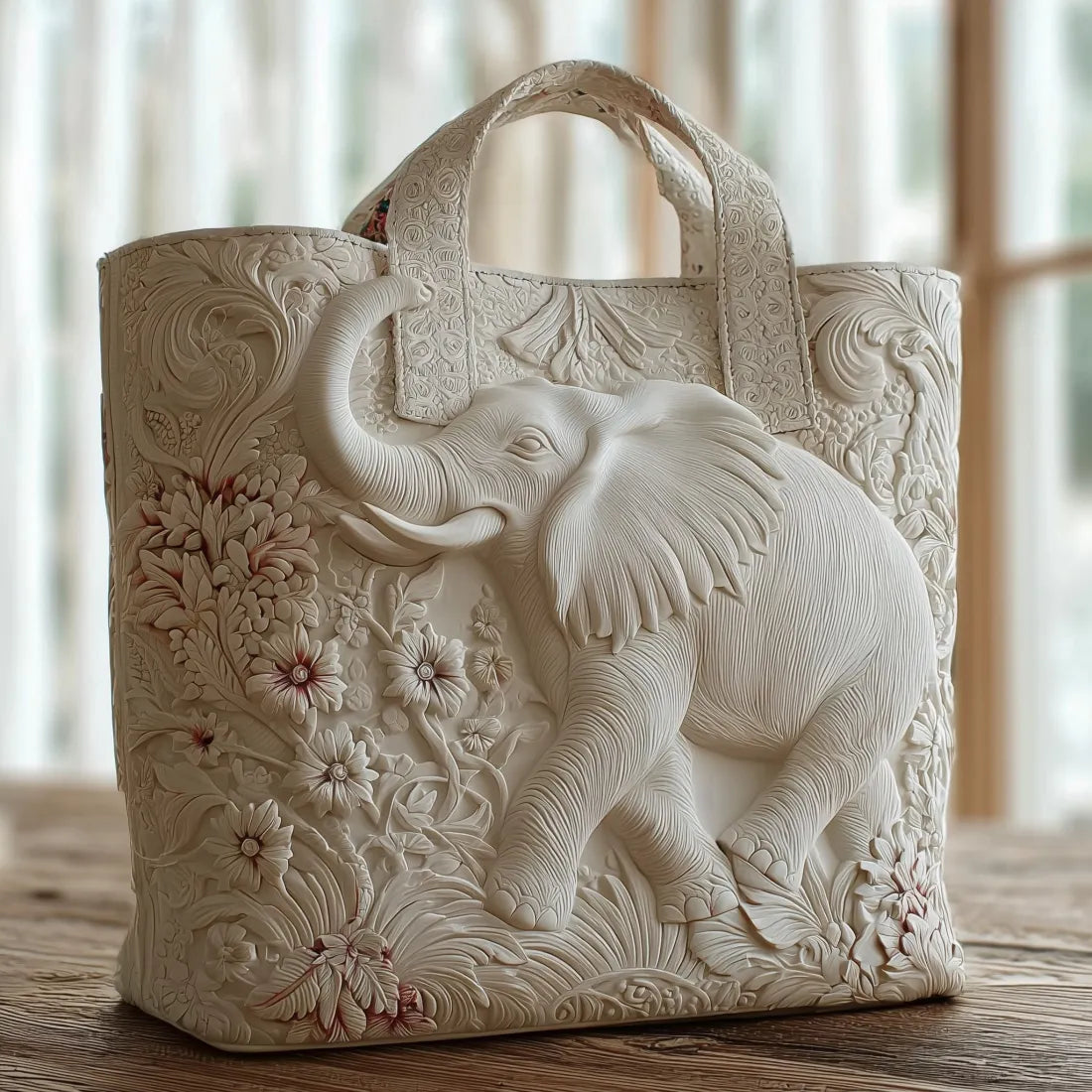 Bolso hecho a mano - elefante