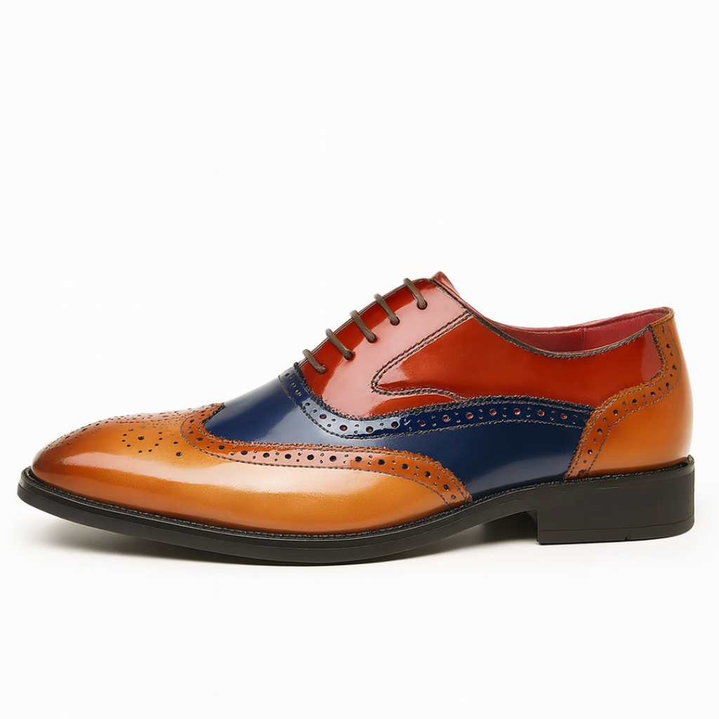 Javier – Brogues de puntera alada vintage