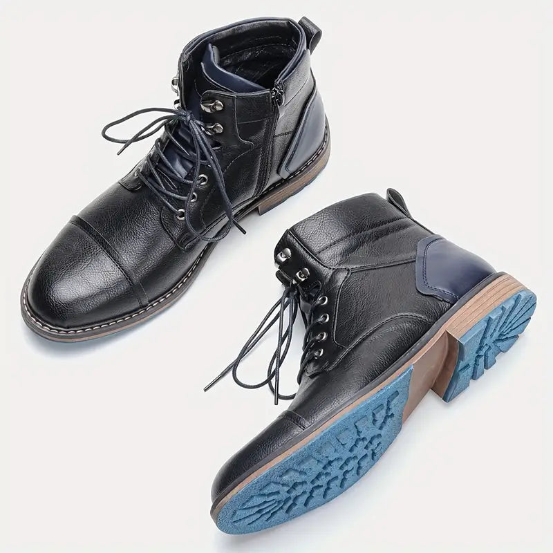 Dallas - Botas Oxford de Cuero Premium Hechas a Mano