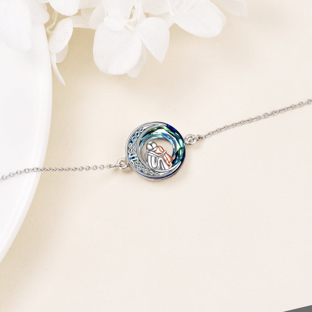 Pulsera De La Suerte Ajustable De Plata 925