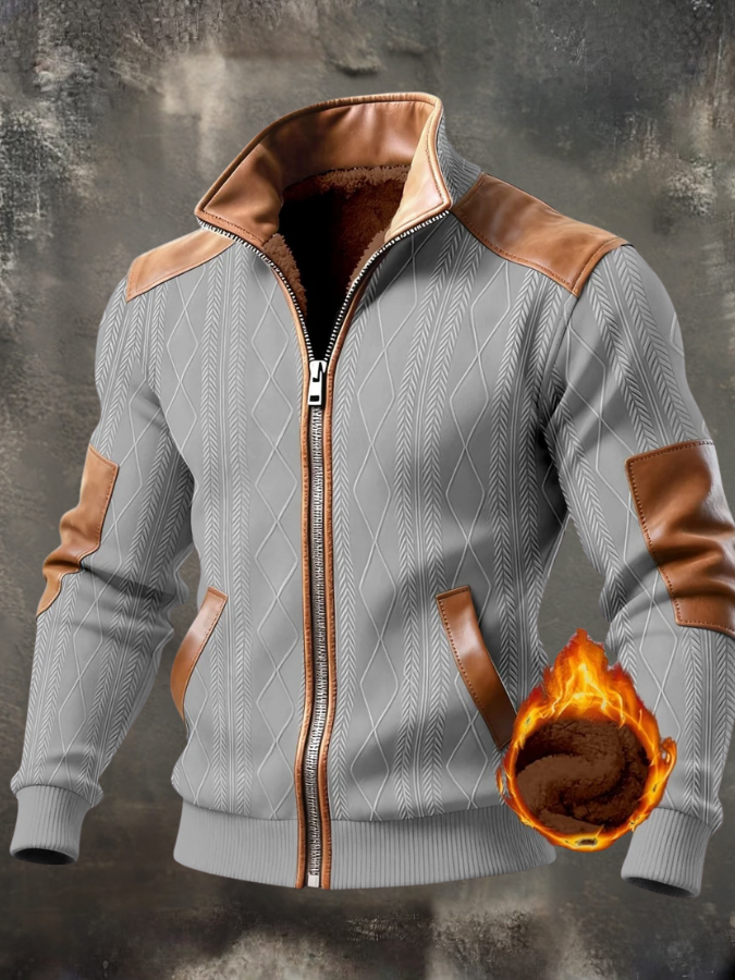 NOA | Chaqueta Estructurada Con Cuello Alto