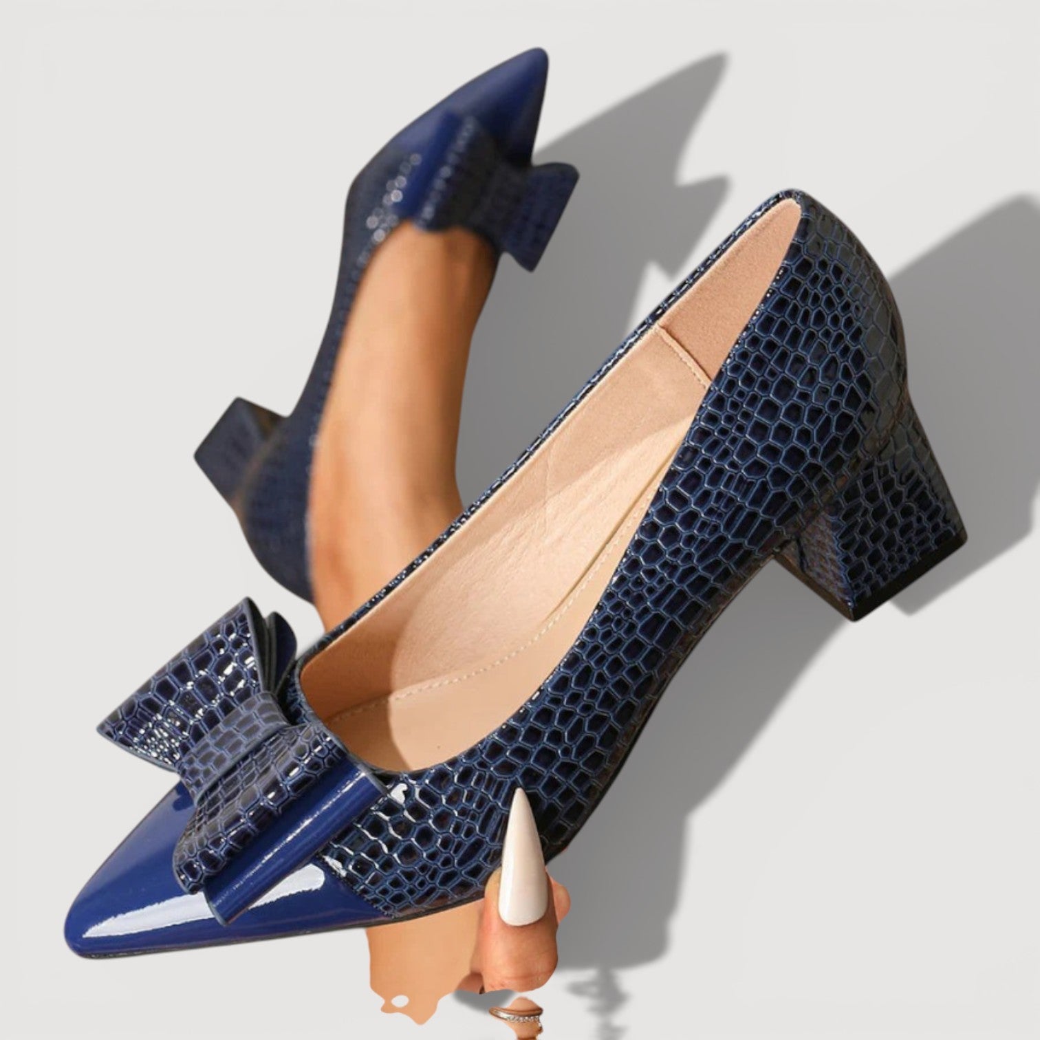 DAISY – TACONES DE BLOQUE REFINADOS