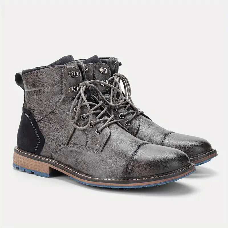Dallas - Botas Oxford de Cuero Premium Hechas a Mano