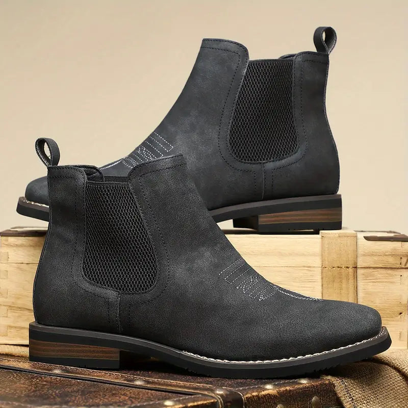 Hugo – Botas de cuero resistentes para uso diario