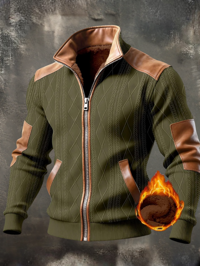 NOA | Chaqueta Estructurada Con Cuello Alto