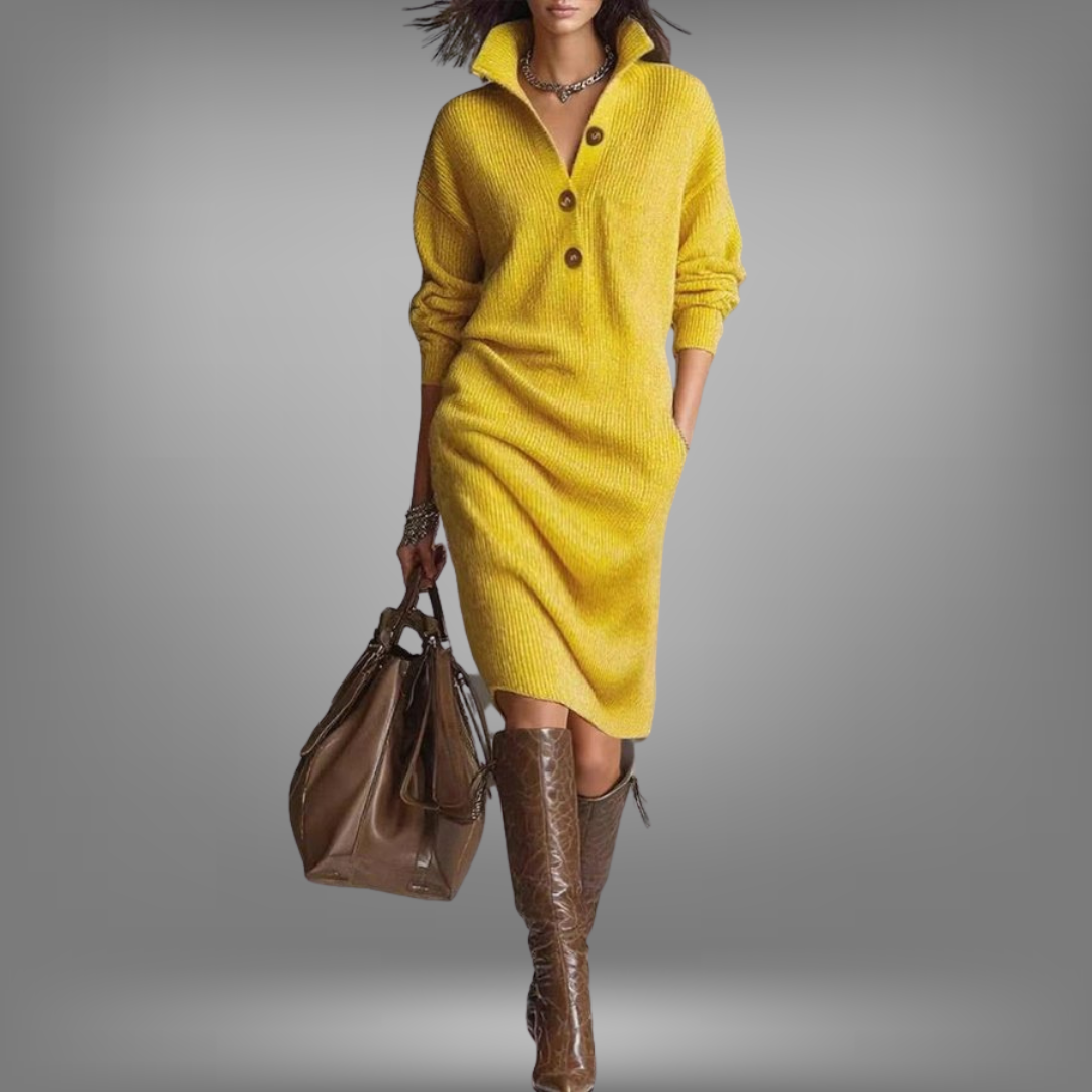 JAZMIN | Vestido De Punto Versátil Y Elegante