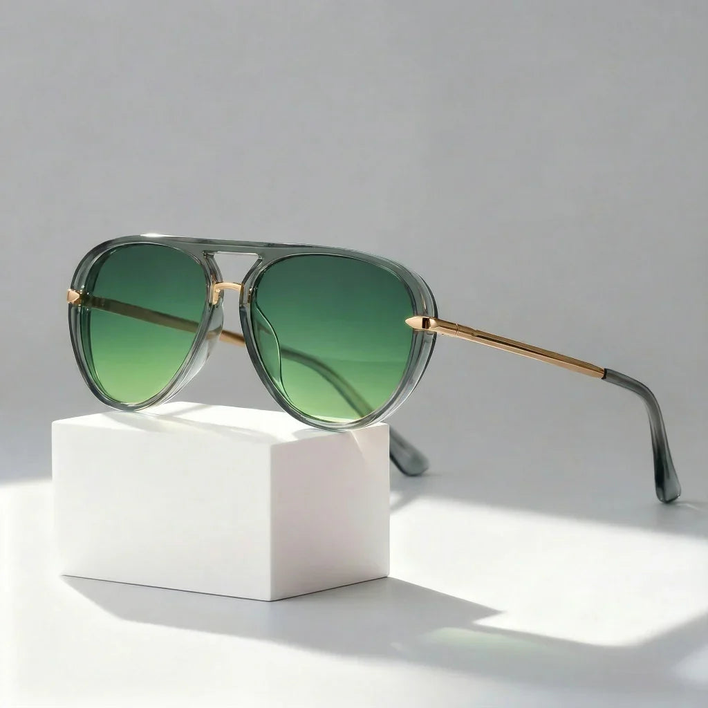 Set de Primavera | Vestido + Gafas de Sol + Pendientes