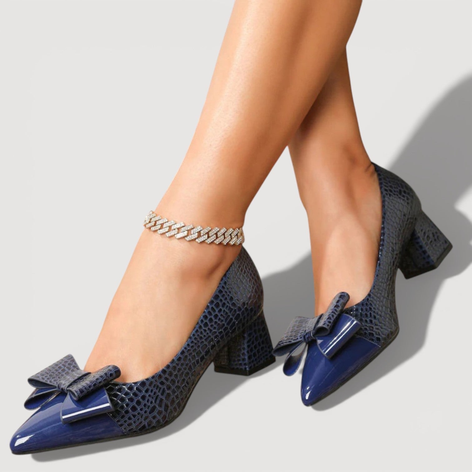 DAISY – TACONES DE BLOQUE REFINADOS