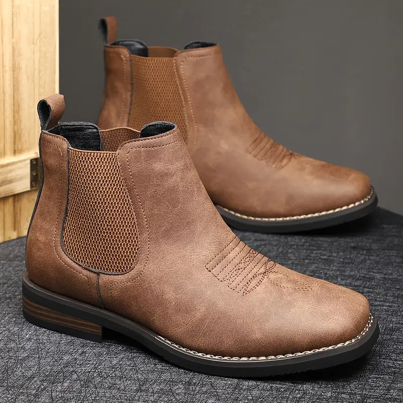 Hugo – Botas de cuero resistentes para uso diario