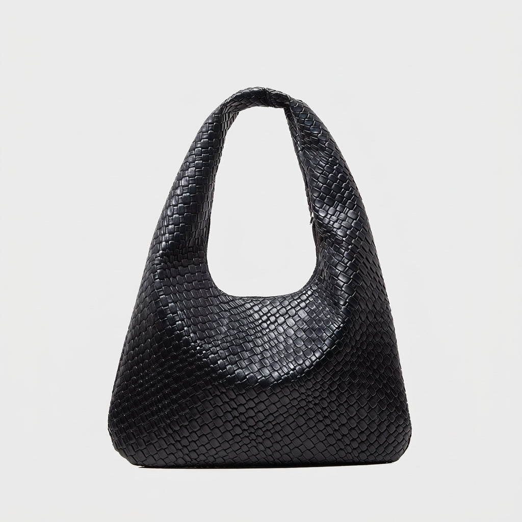 Mia Boutique™ | Bolso Hobo Trenzado Elegante de Cuero