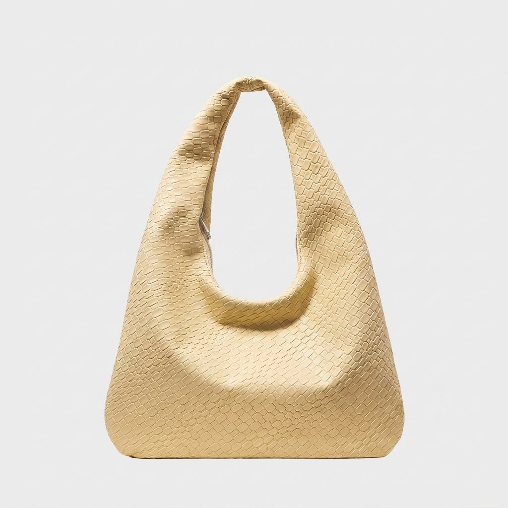 Mia Boutique™ | Bolso Hobo Trenzado Elegante de Cuero