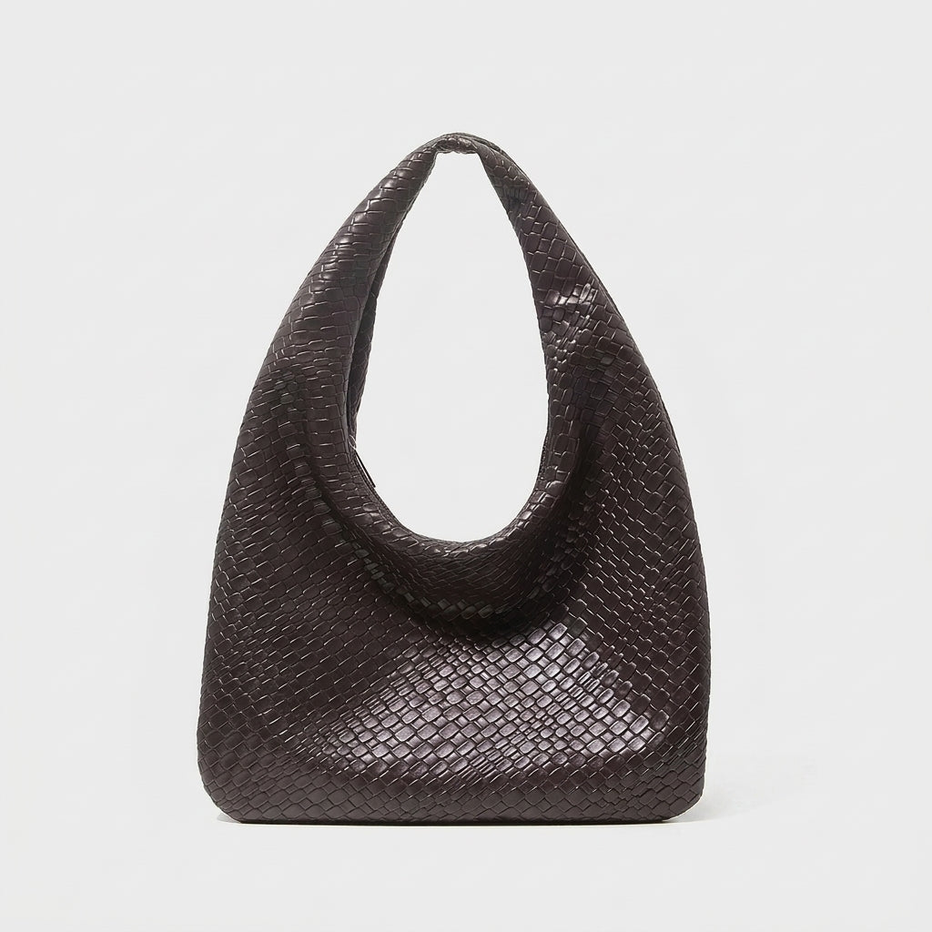 Mia Boutique™ | Bolso Hobo Trenzado Elegante de Cuero