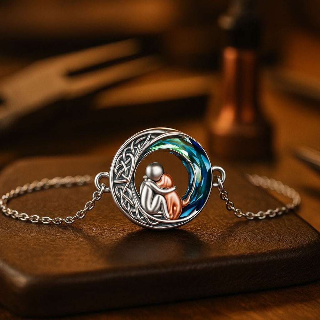 Pulsera De La Suerte Ajustable De Plata 925