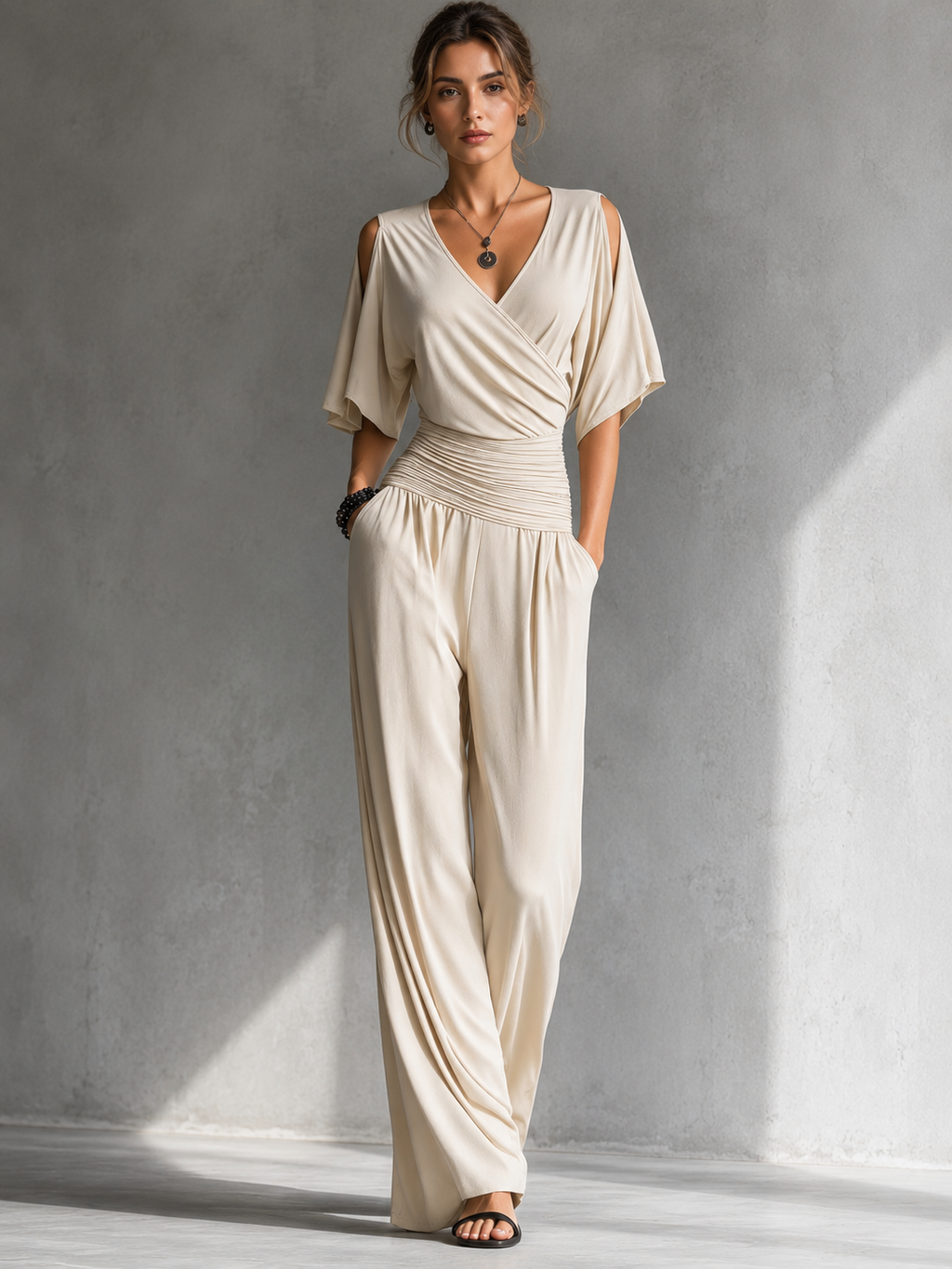 Ana | Conjunto elegante con cintura moldeadora