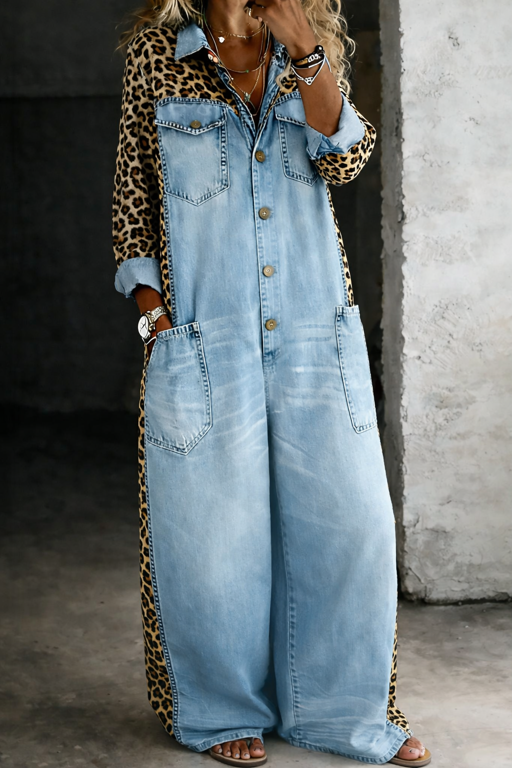 Amanda | Mono enterizo con camisa