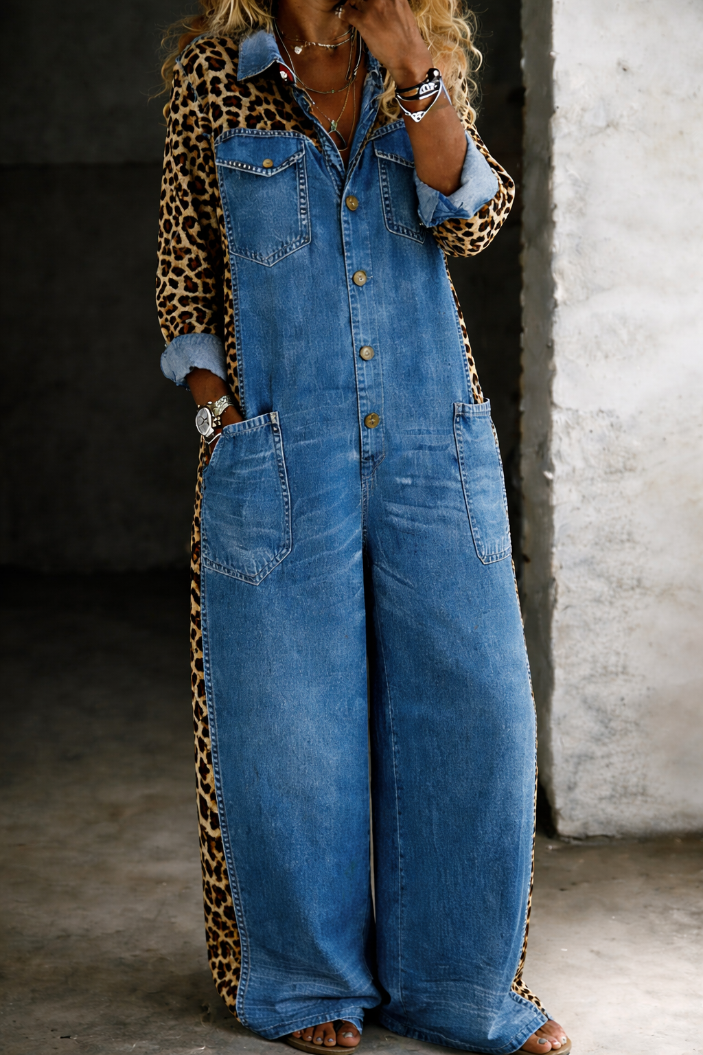Amanda | Mono enterizo con camisa