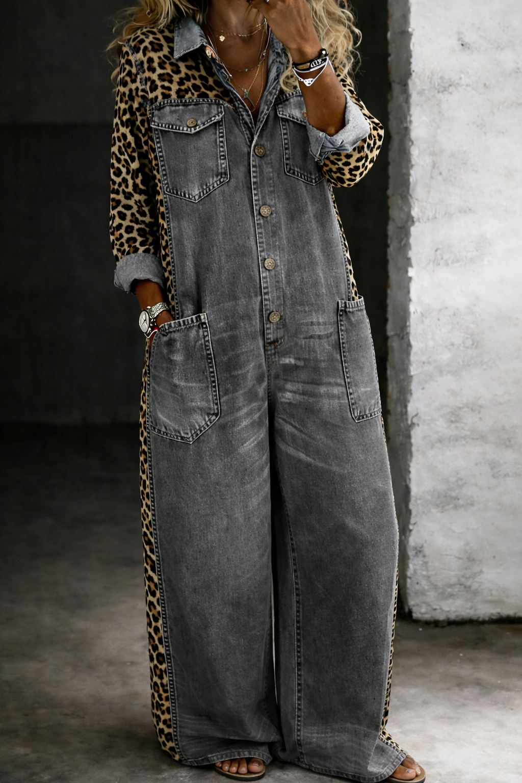 Amanda | Mono enterizo con camisa