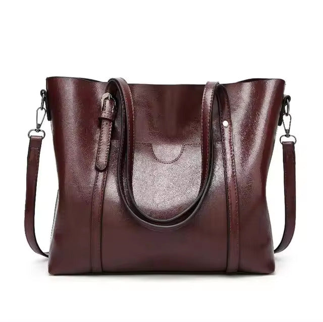 Alicia | Bolso tote de cuero