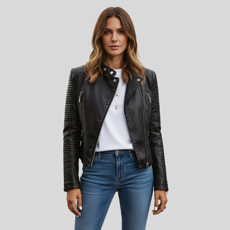 SABRINA | Elegante Chaqueta Estilo Biker