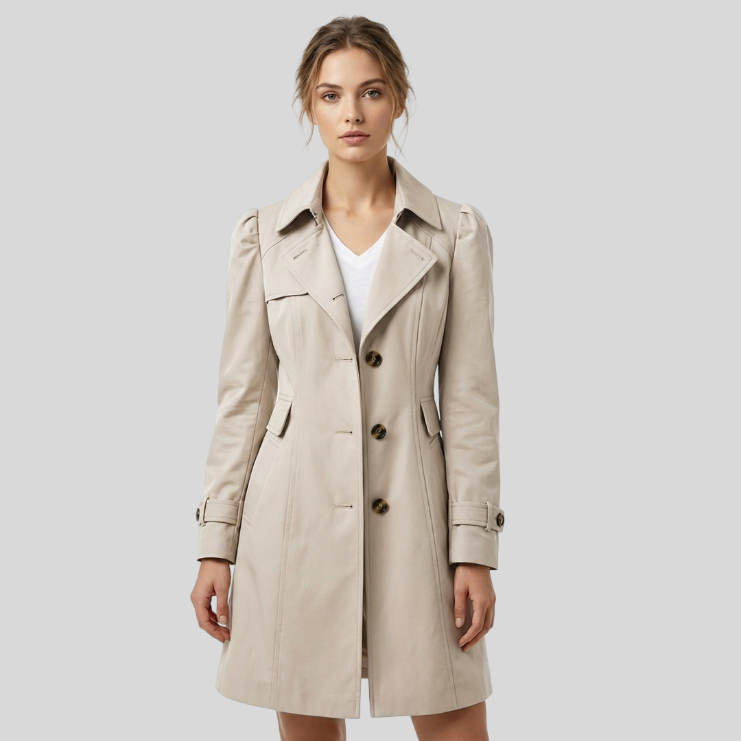 CAMILA | Elegante Abrigo Estilo Trench