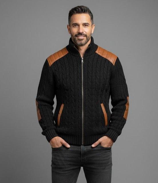 NOA | Chaqueta Estructurada Con Cuello Alto