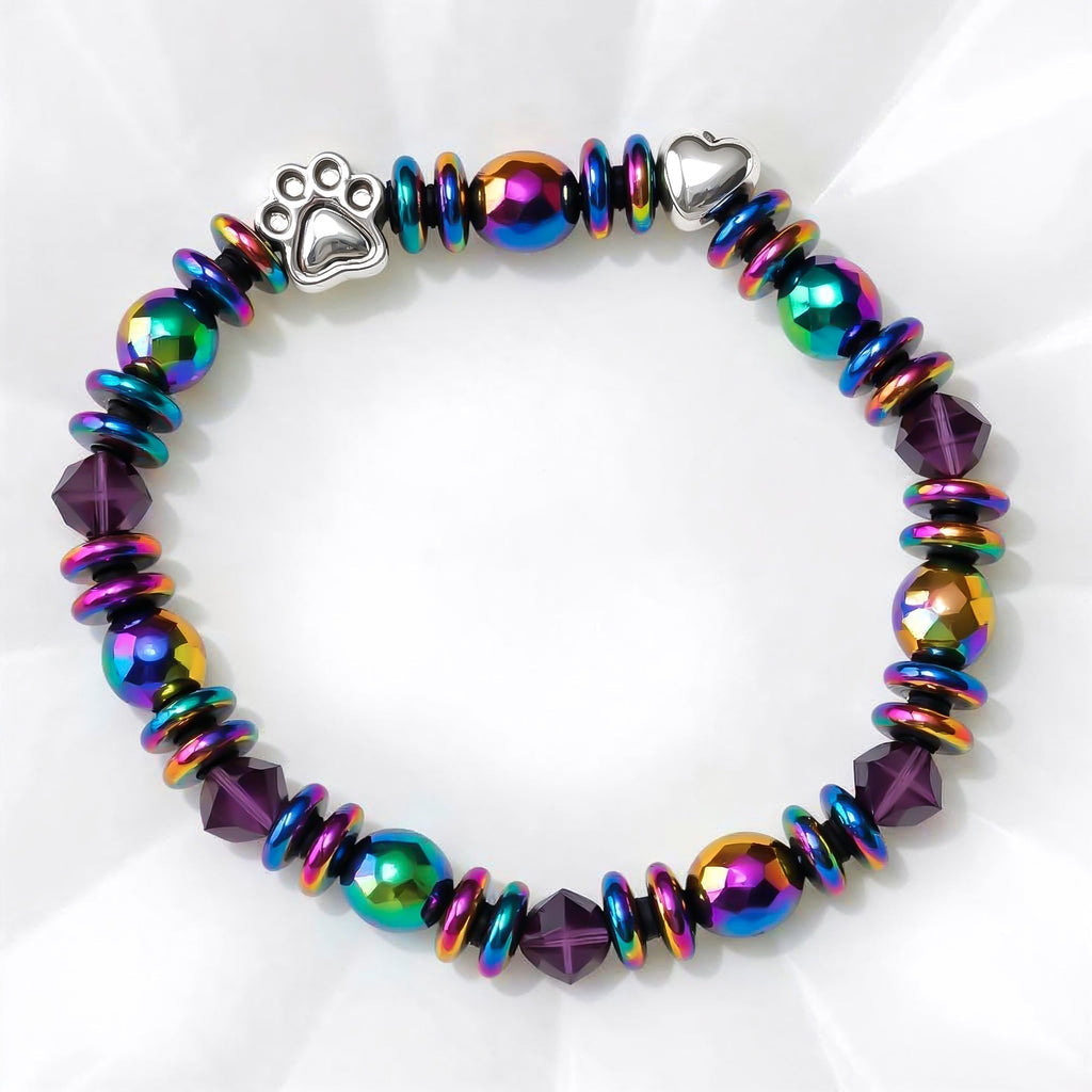 Pulsera Con Colgante En Forma De Pata Magnética