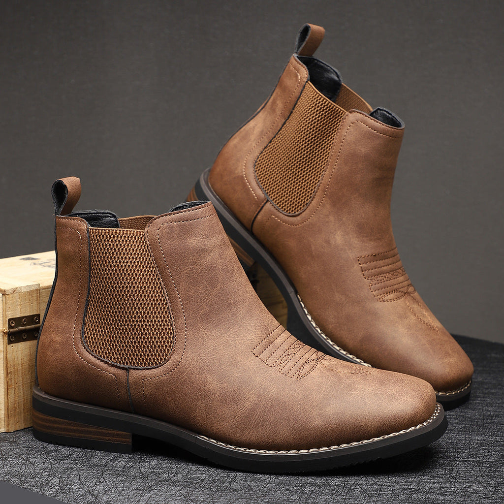 Hugo – Botas de cuero resistentes para uso diario
