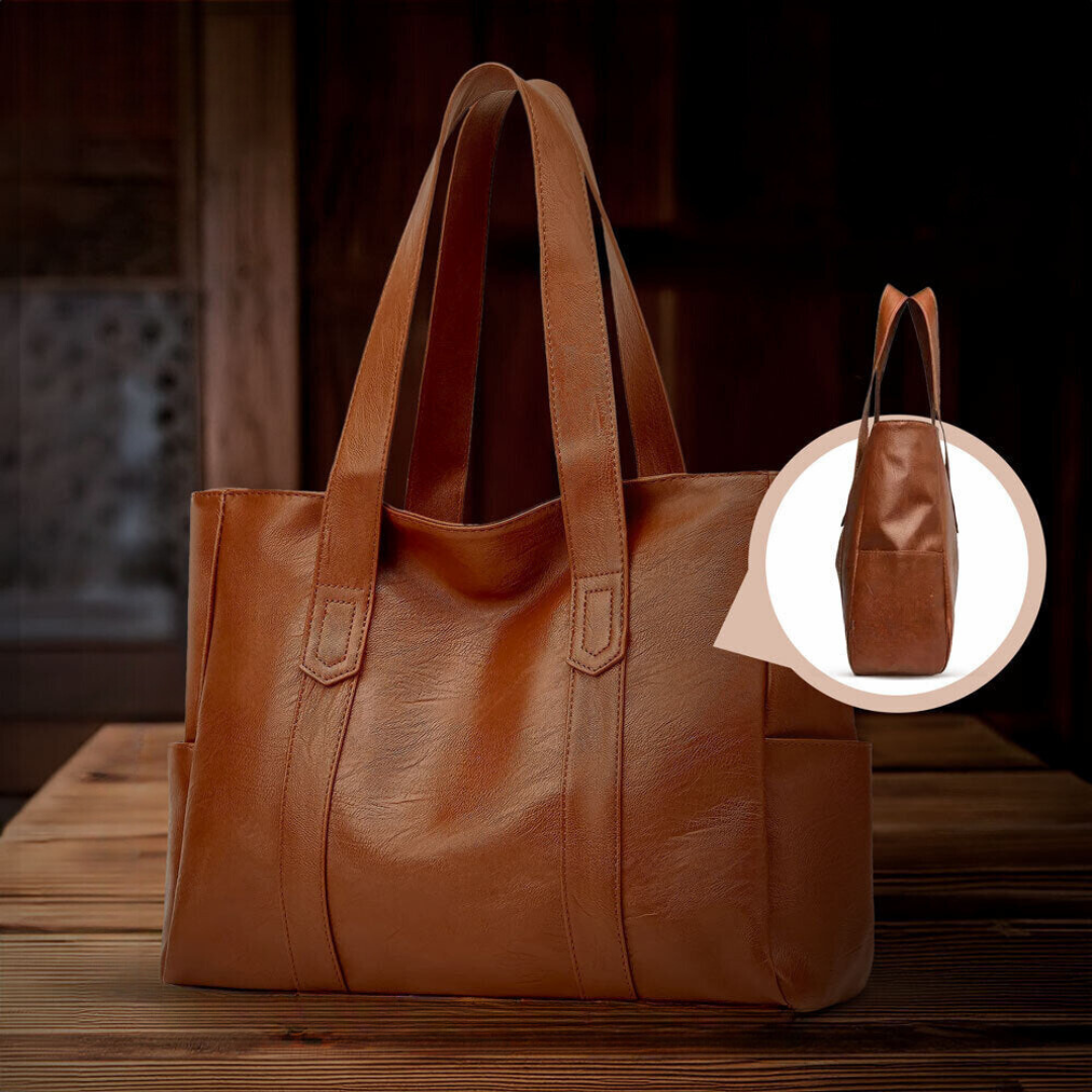 Alba | bolso tote de cuero