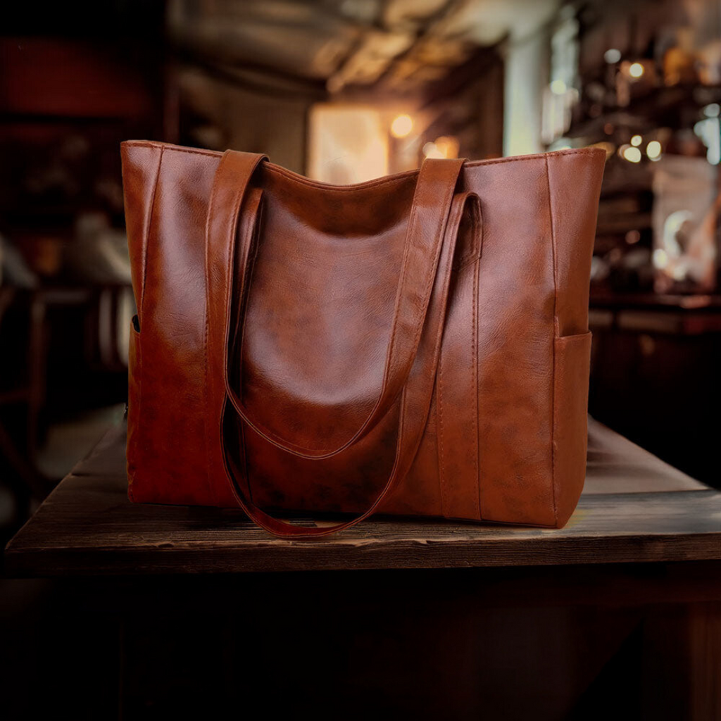Alba | bolso tote de cuero