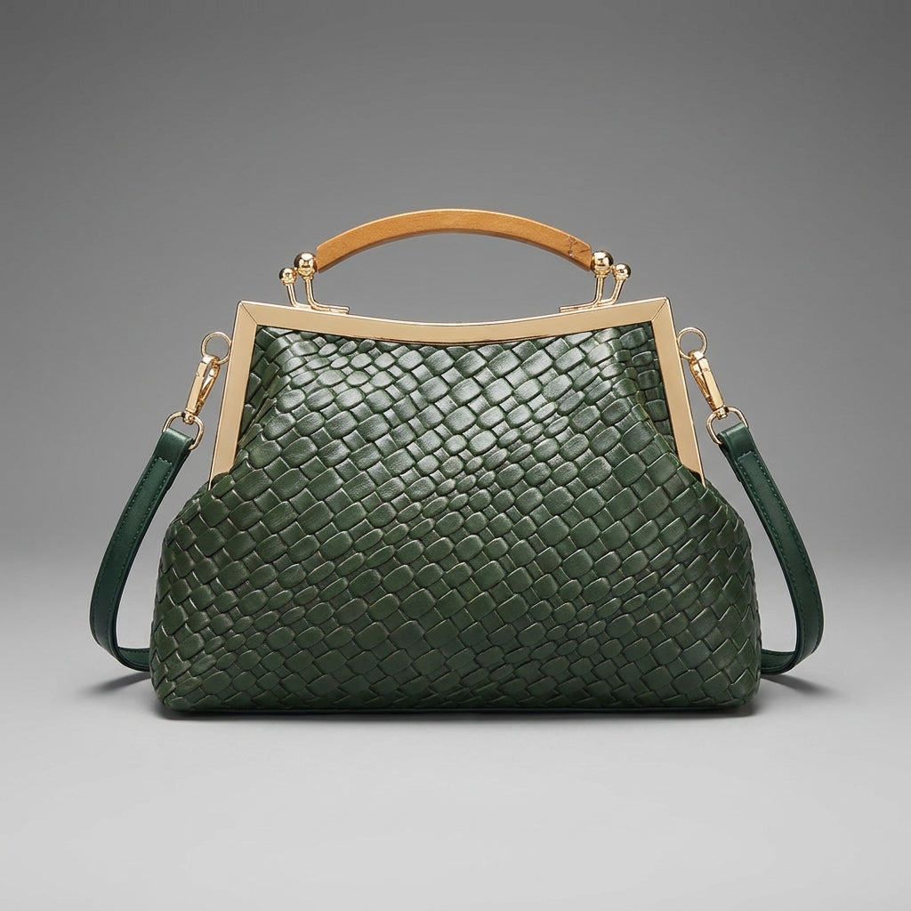 Mia Boutique | bolso trenzado con agarre