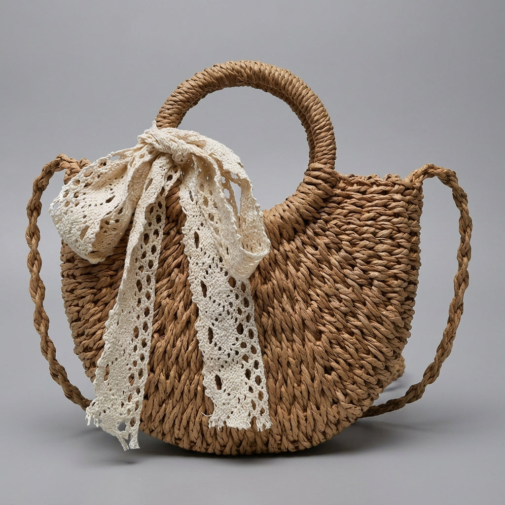 Mia Boutique | bolso de verano con doble agarre