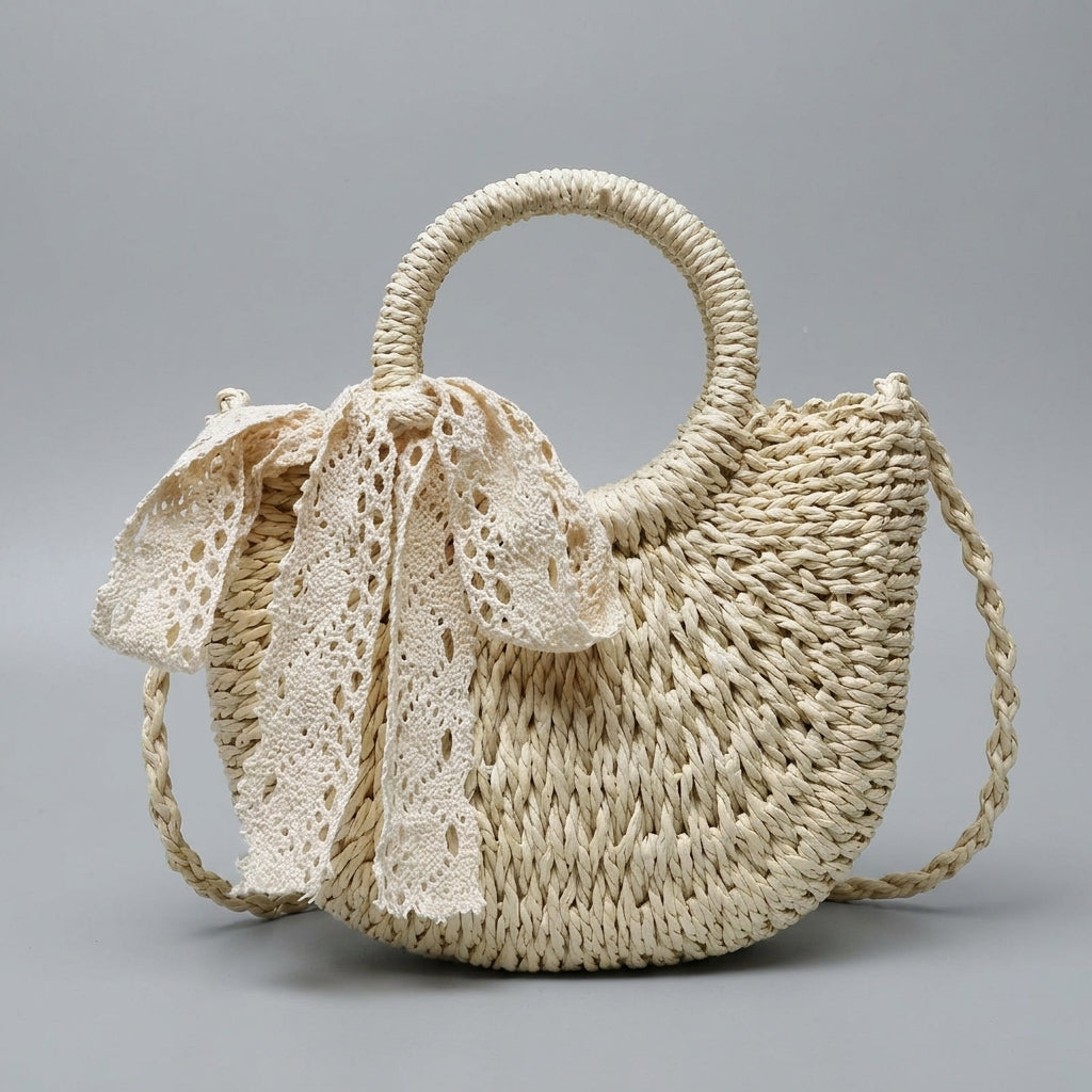 Mia Boutique | bolso de verano con doble agarre