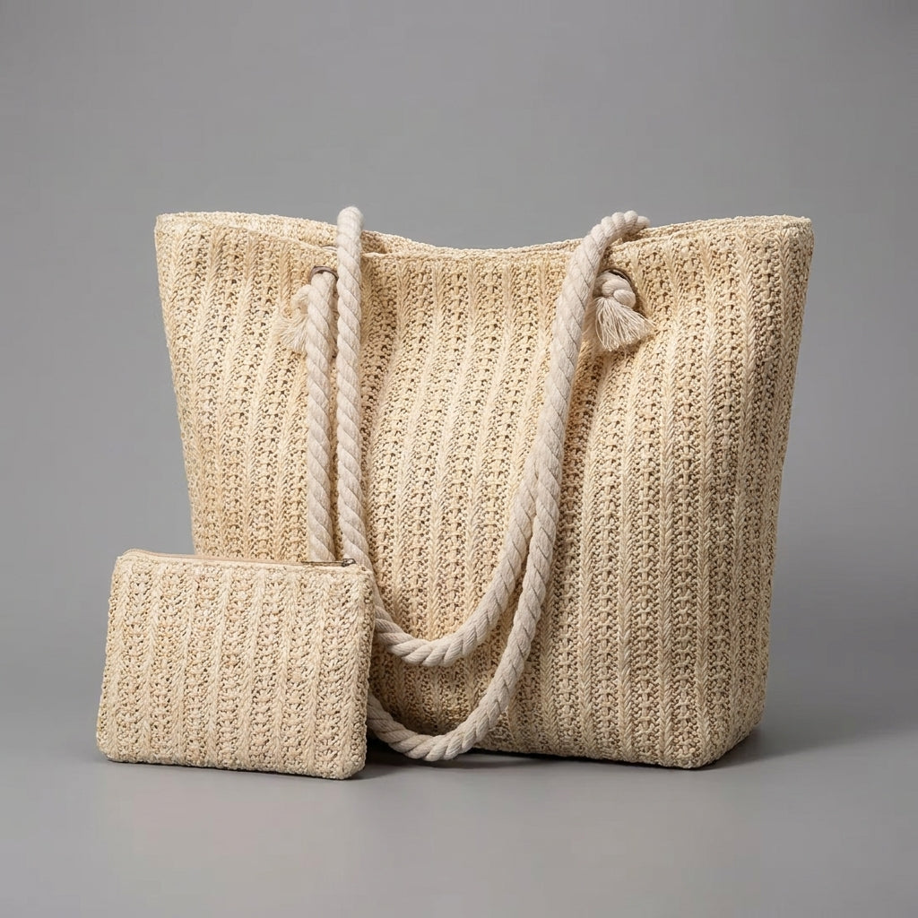 Mia Boutique | bolso de verano con agarre + monedero incluido
