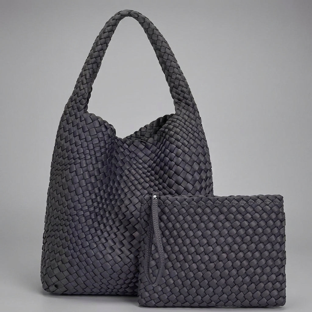 Mia Boutique | bolso trenzado hecho a mano + monedero