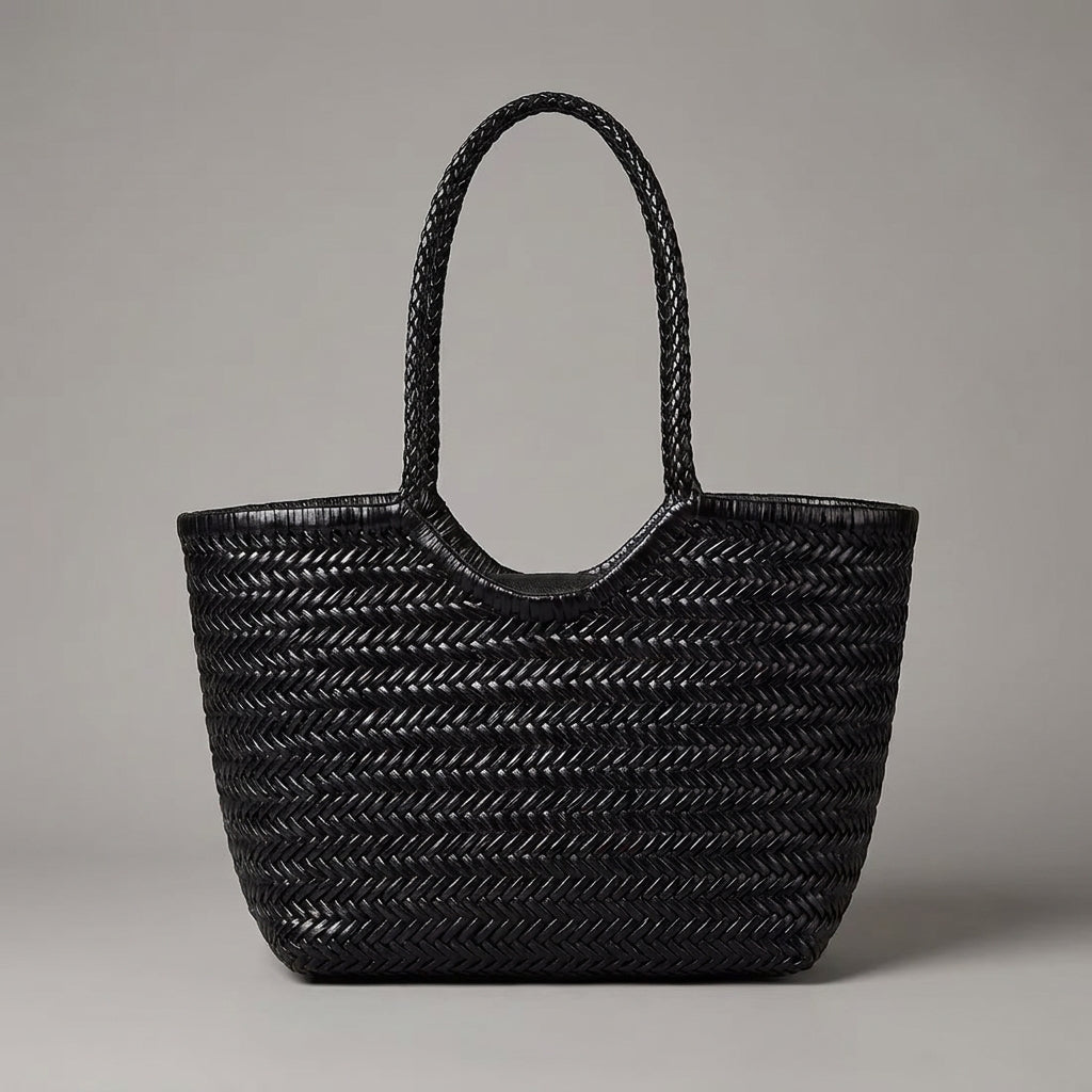 Mia Boutique™ | Bolso Tote Trenzado Clásico Hecho A Mano