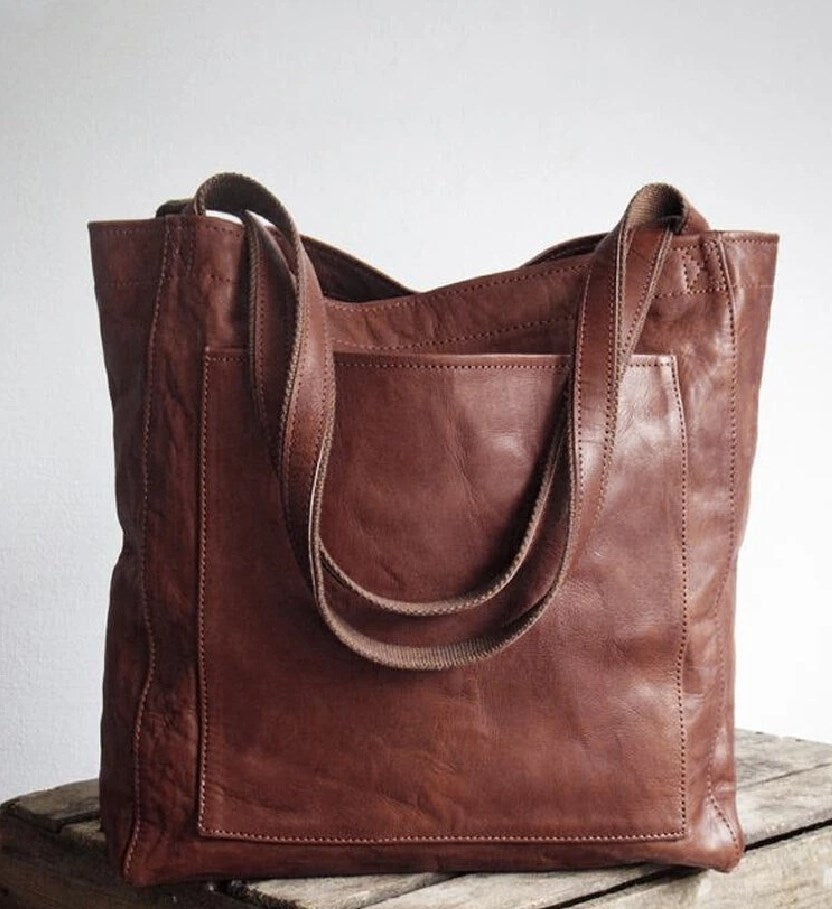 Mia Boutique | Bolso de cuero tipo tote