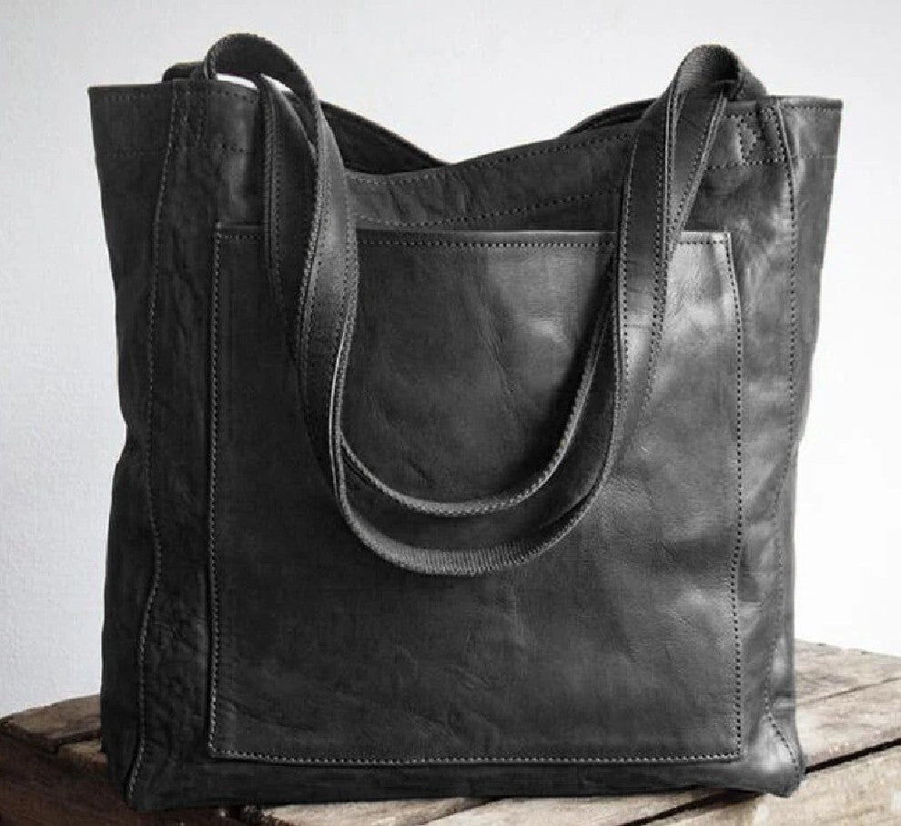 Mia Boutique | Bolso de cuero tipo tote