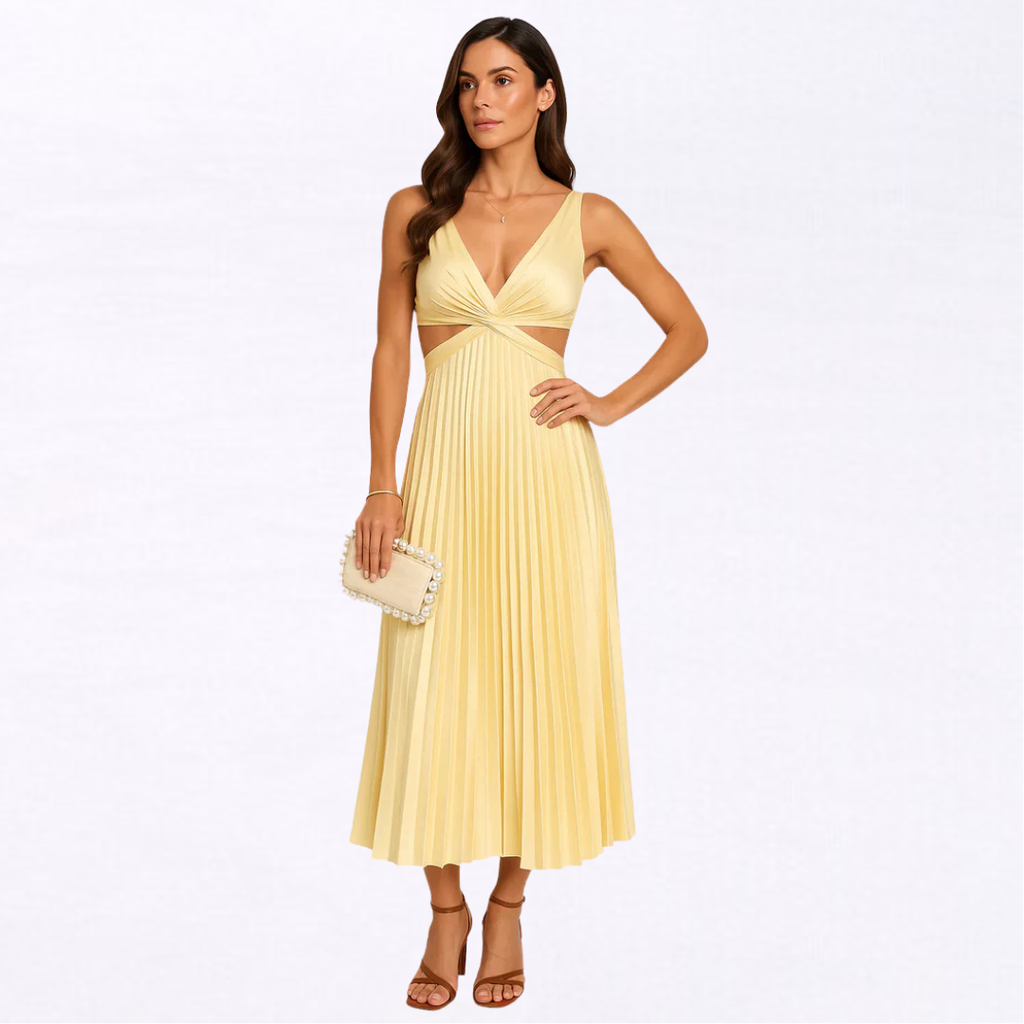 Vestido Belleza | Vestido plisado para ocasiones