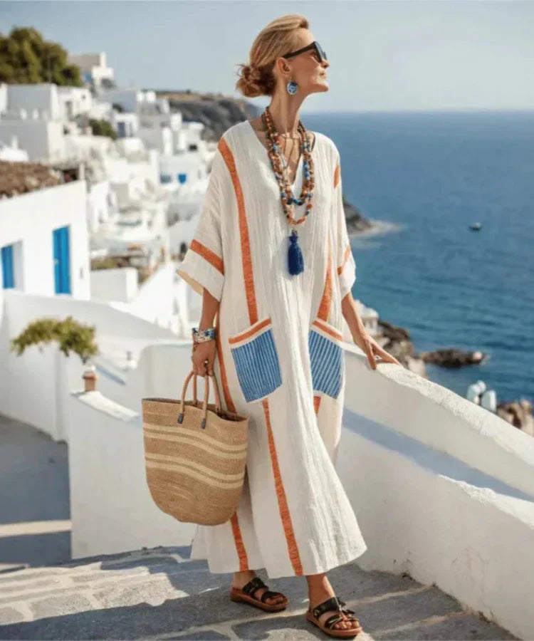 Vera™ Vestido de caída costera