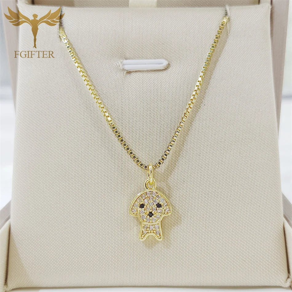 Collar Con Colgante En Forma De Caniche