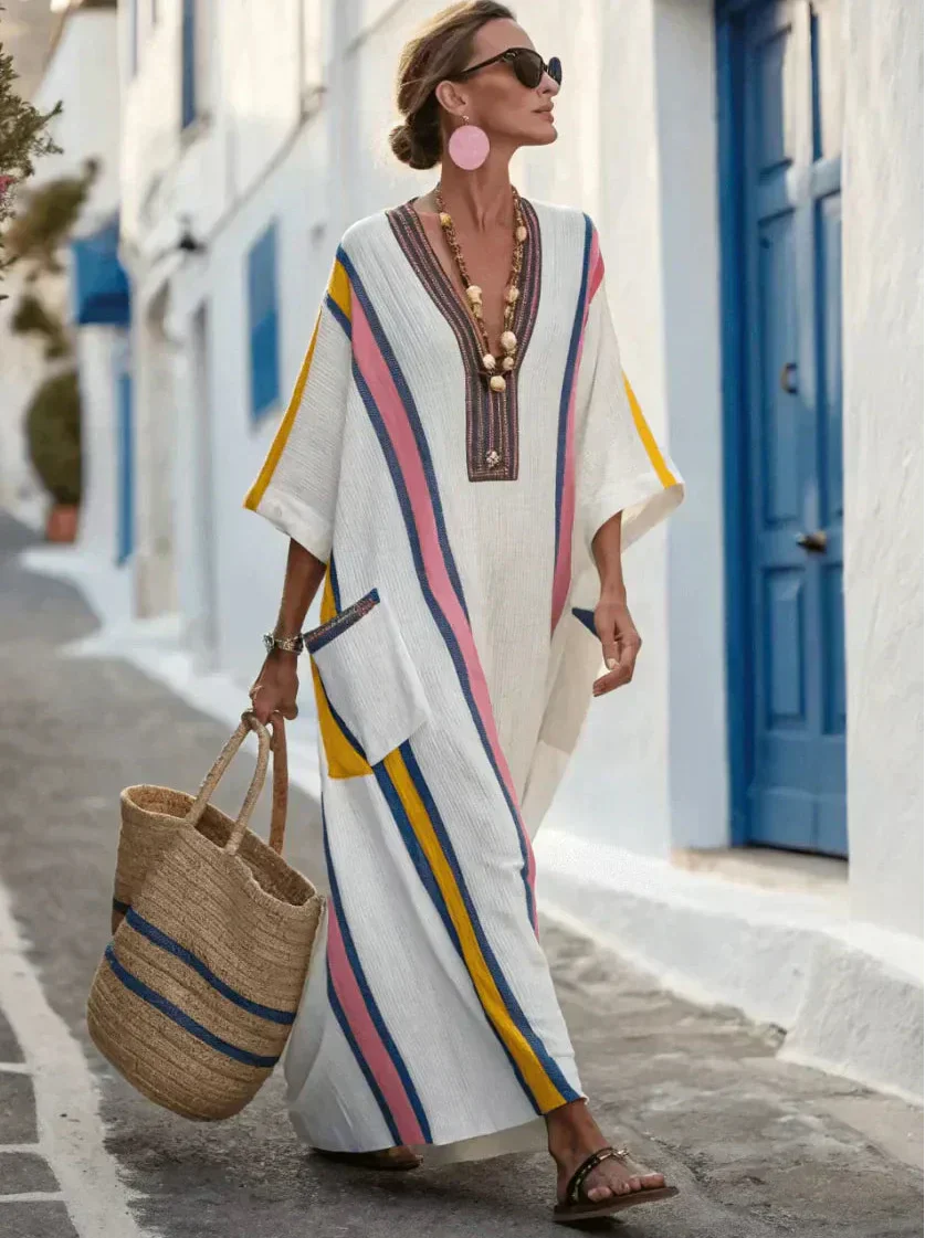 Vera™ Vestido de caída costera