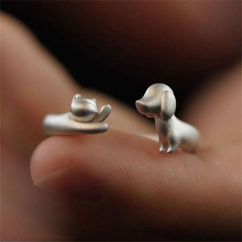Anillo Ajustables De Perros Y Gatos
