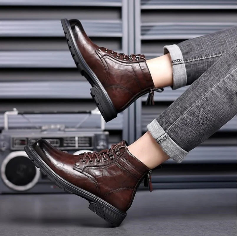 Alfred | Botas de cuero para hombre estilo Ranger