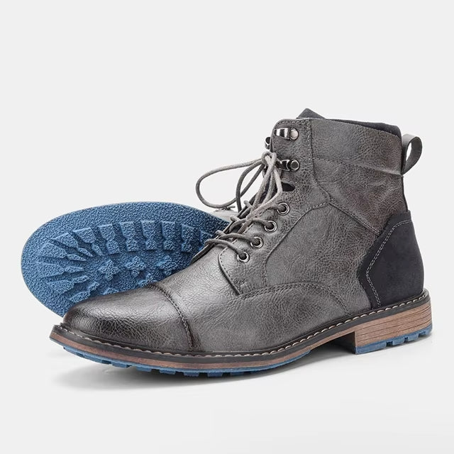 Dallas - Botas Oxford de Cuero Premium Hechas a Mano