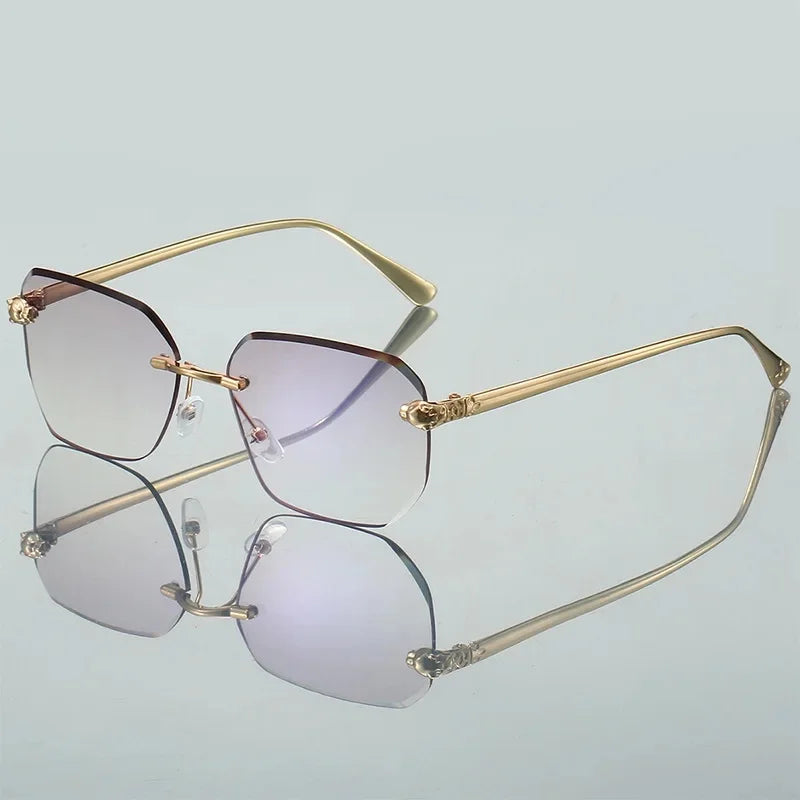 Gafas de sol con degradado de estilo Old Money