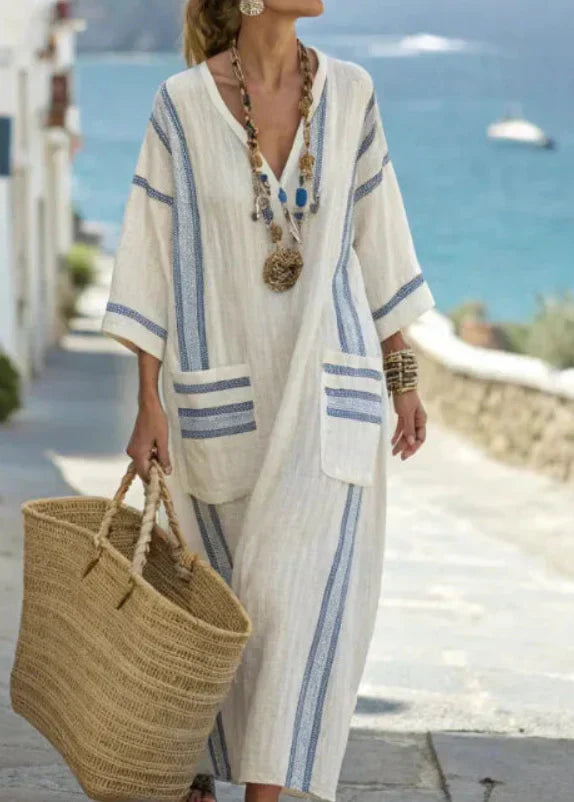 Vera™ Vestido de caída costera