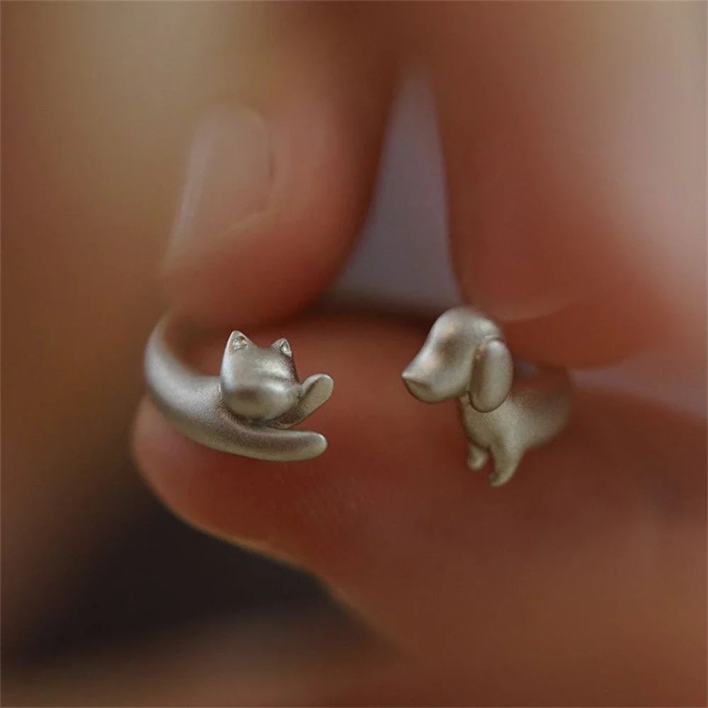 Anillo Ajustables De Perros Y Gatos